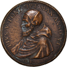 Vaticano, medalla, Pius V, Battle of Lepanto, 1571, Gian Federigo Bonzagni, EBC