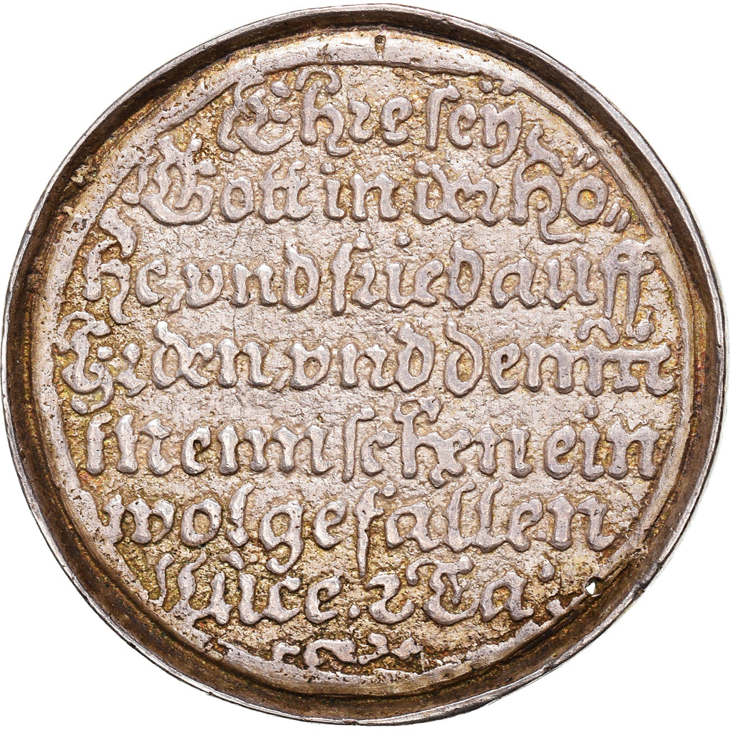 Germany, Medal, Nativity of Jesus, XVIth Century, AU(55-58), Silver