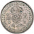 Coin, Great Britain, George VI, Florin, Two Shillings, 1947, error double