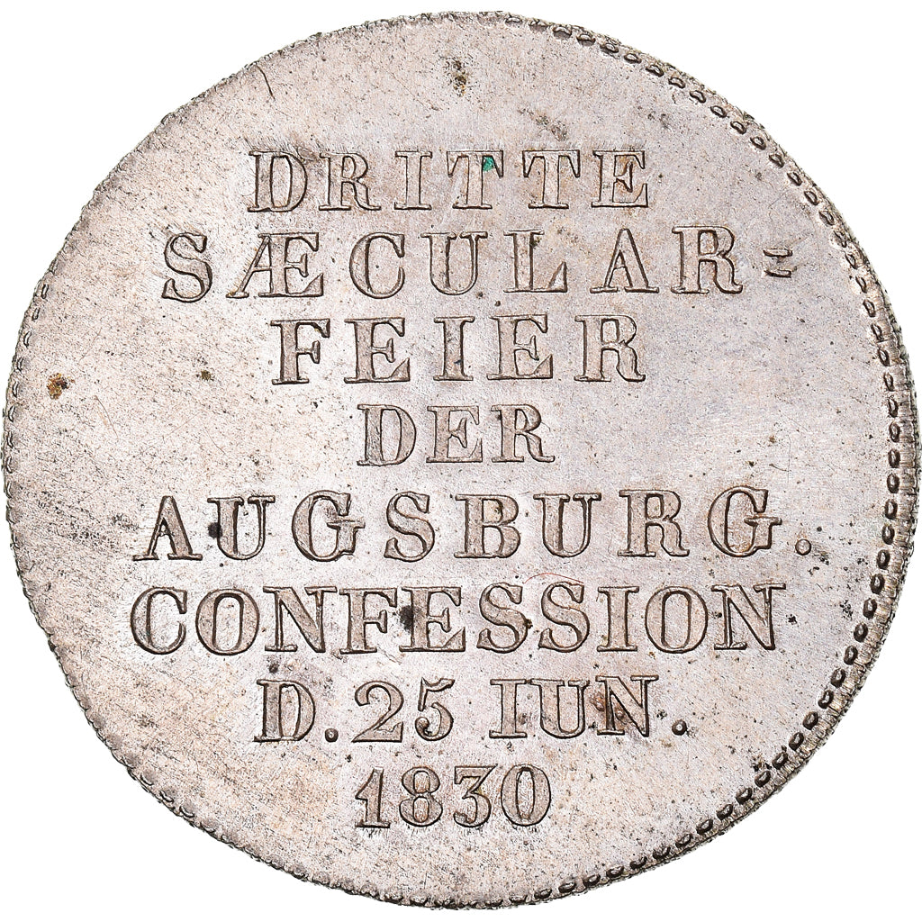 Duitsland, Medaille, Martin Luther, Augsburg Confession, 1830, UNC-, Zilver
