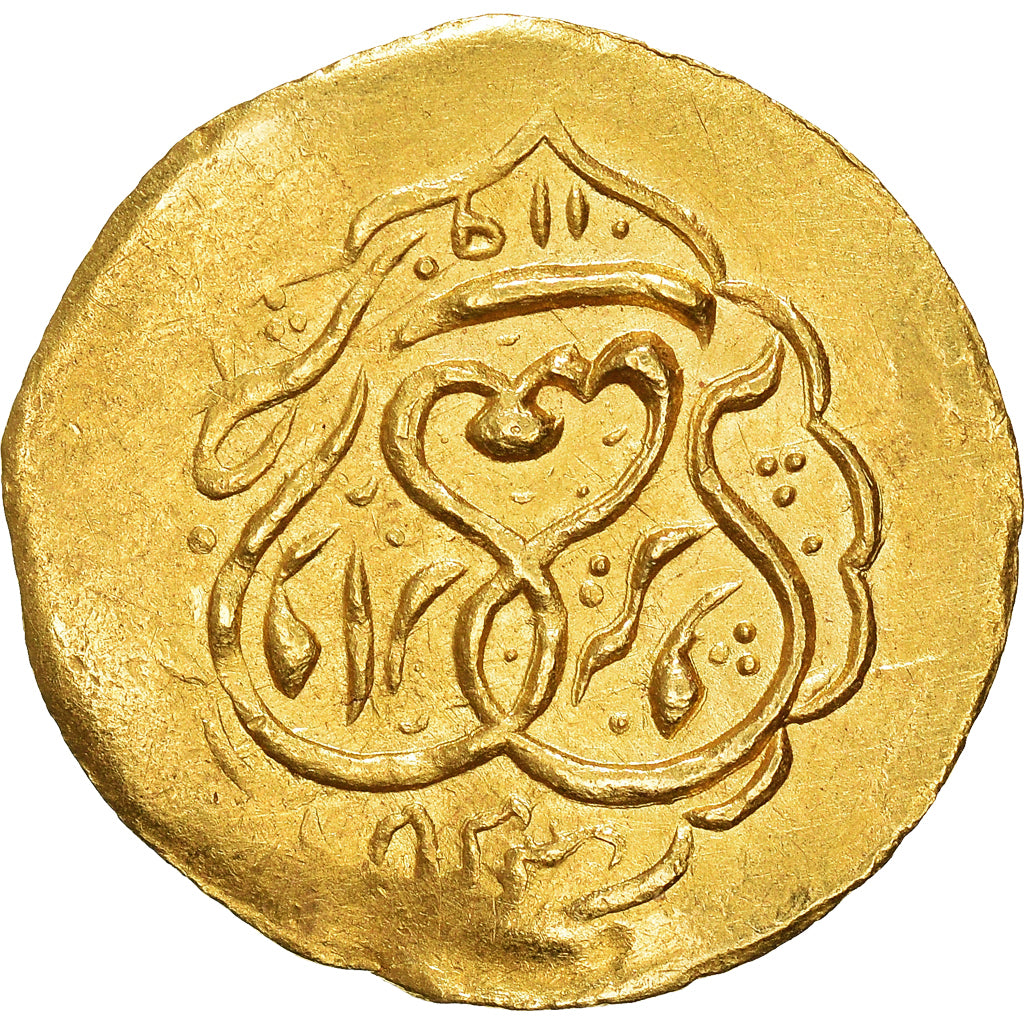 Munten, Zand dynasty, Muhammad Karim Khan, 1/4 Mohur, AH 1190 (1776), Yazd, ZF+