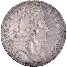 Frankreich, Token, Louis XIV, Trésor Royal, 1698, SS, Silber, Feuardent:1948