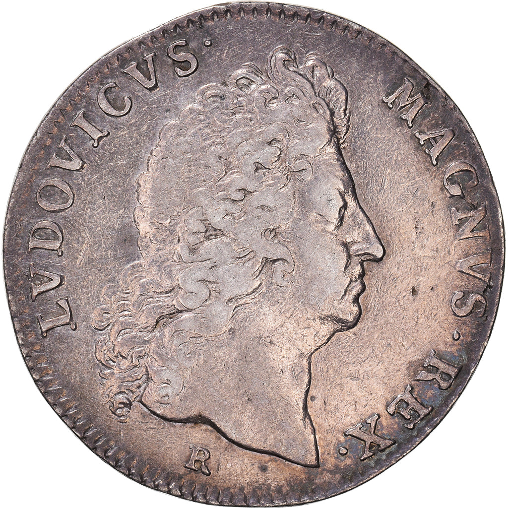 Francja, Token, Louis XIV, Trésor Royal, 1687, EF(40-45), Srebro
