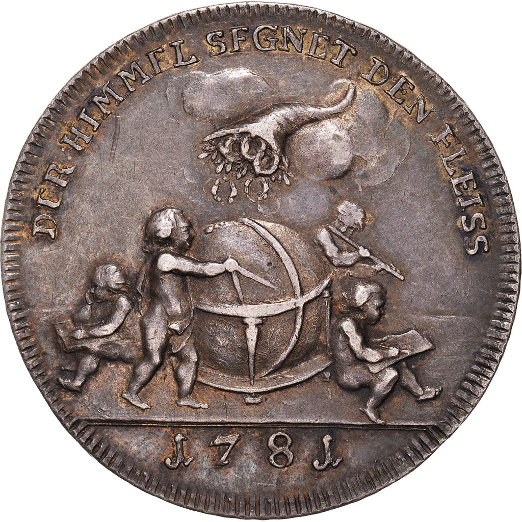 Germany, Medal, Instruction and Education, Youth token, 1781, MS(60-62), Silver