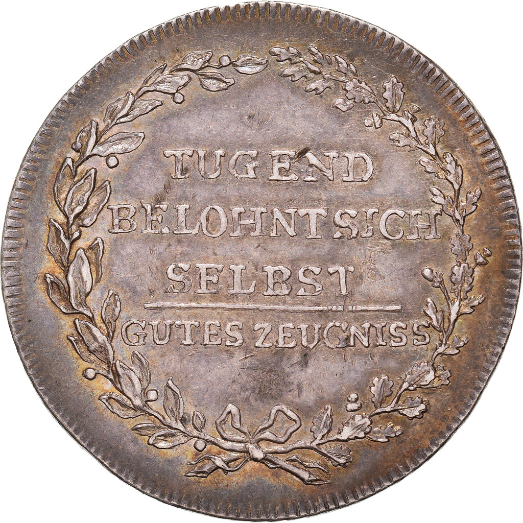 Germany, Medal, Instruction and Education, Youth token, 1781, MS(60-62), Silver