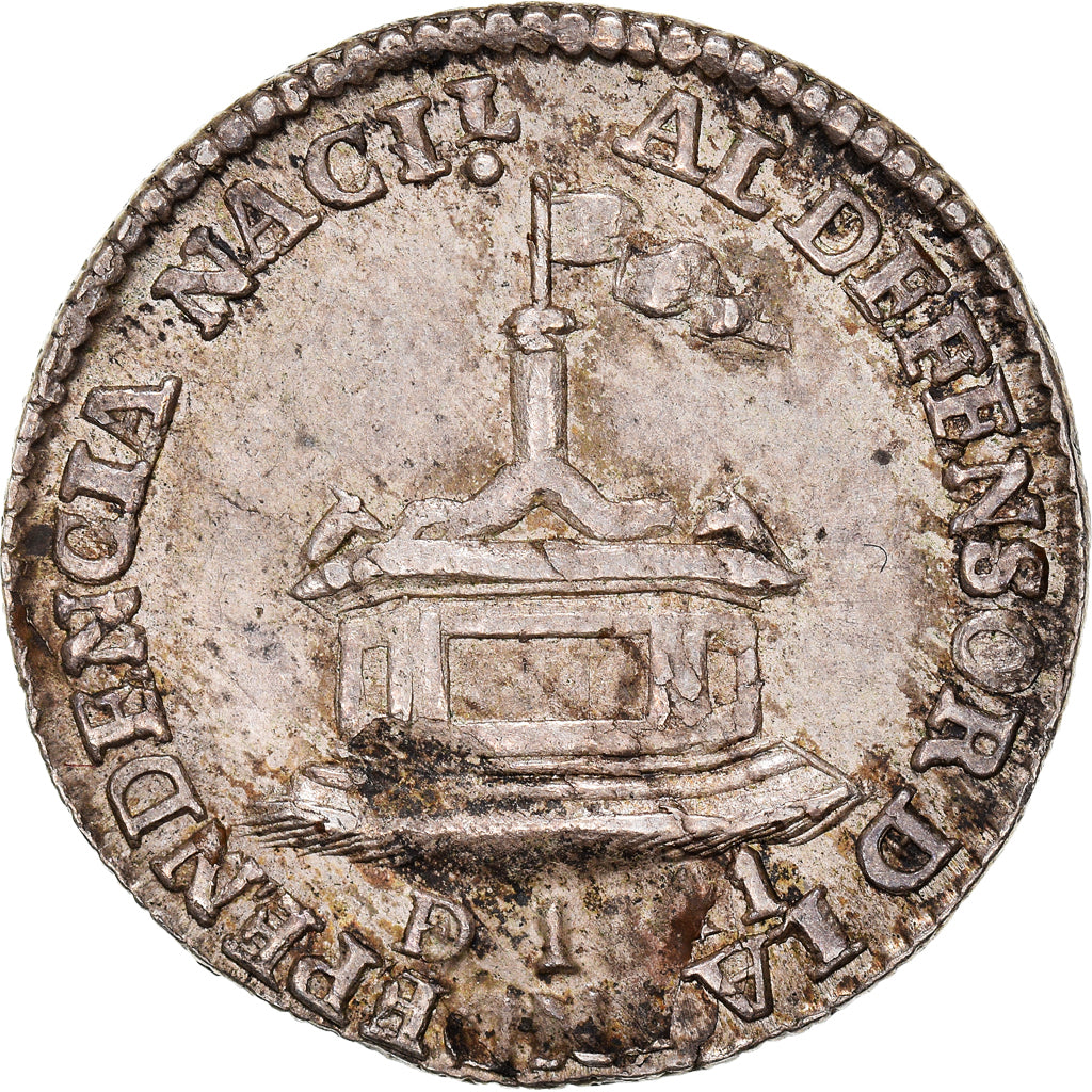 Bolivie, Médaille, Proclamation of Republic, 1841, TTB, Argent