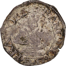 Moneta, Francia, François Ier, Hardi, Turin, MB+, Argento, Duplessy:863