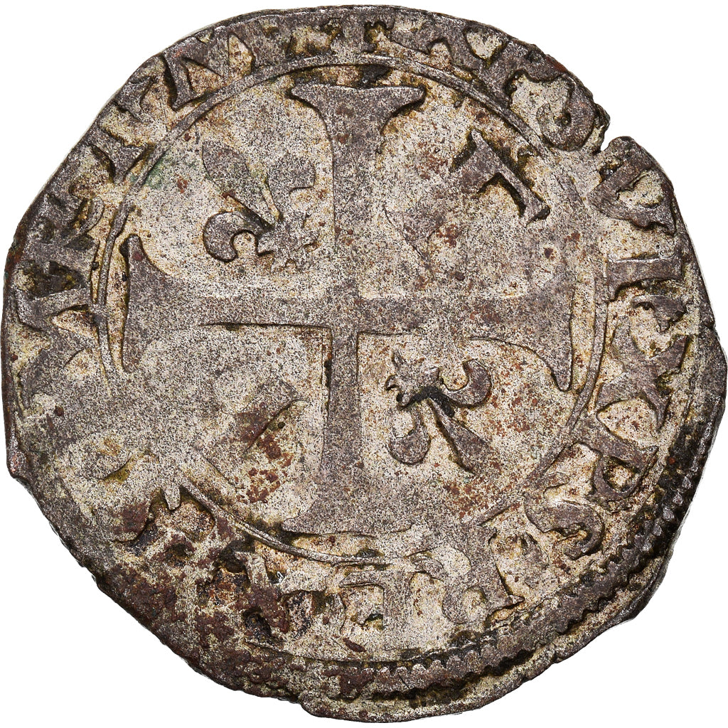Moneta, Francia, François Ier, Hardi, Turin, MB+, Argento, Duplessy:863