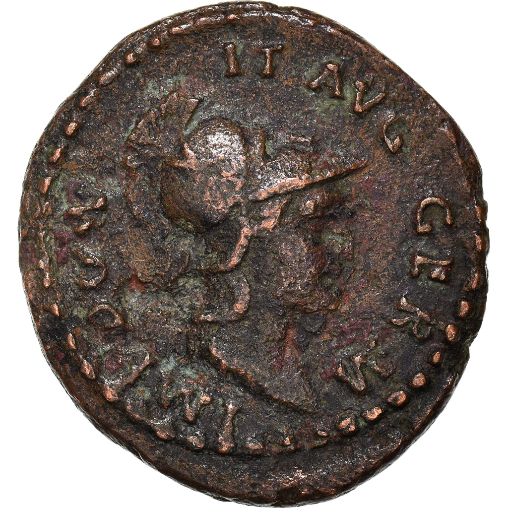 Moneta, Domitian, Quadrans, 83, Roma, BB+, Rame, RIC:240