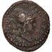 Moneda, Domitian, Quadrans, 83, Roma, MBC+, Cobre, RIC:240