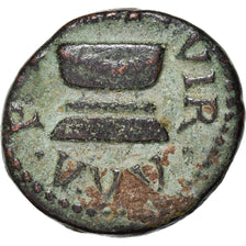 Coin, Augustus, Quadrans, 9 AC, Rome, AU(50-53), Bronze, RIC:422