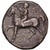 Moeda, Calábria, Stater, 272-235 BC, Tarentum, AU(50-53), Prata, SNG ANS:1173