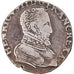 Munten, Frankrijk, Henri II, Teston, 1554, Lyon, FR+, Zilver, Duplessy:983
