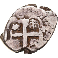 Munten, Bolivia, Ferdinand VI, 2 Reales, 1751, Potosi, ZG+, Zilver, KM:38