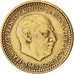 Moneta, Spagna, Francisco Franco, caudillo, Peseta, 1963, BB, Alluminio-bronzo