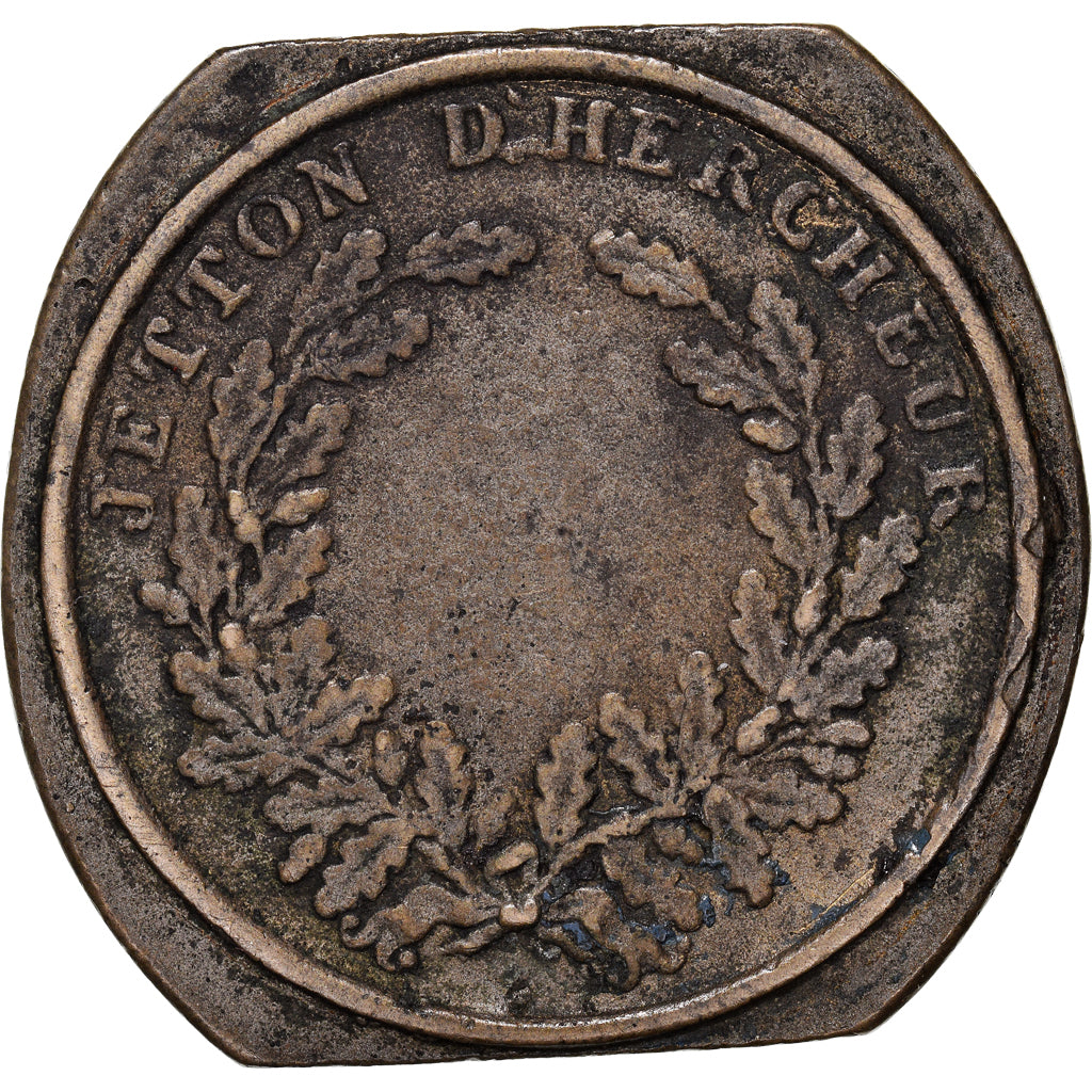 France, Jeton, Mines du Vieux Condé, Jeton de Mineur, XIX Century, TTB, Cuivre