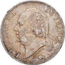 Münze, Frankreich, Louis XVIII, Louis XVIII, 5 Francs, 1821, Paris, SS+
