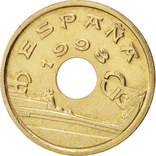 Spagna, Juan Carlos I, 25 Pesetas, 1993, Madrid, SPL-, Alluminio-bronzo, KM:920