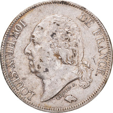 Coin, France, Louis XVIII, Louis XVIII, 5 Francs, 1824, Lille, EF(40-45)
