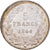 Moneda, Francia, Louis-Philippe, 5 Francs, 1844, Strasbourg, MBC+, Plata