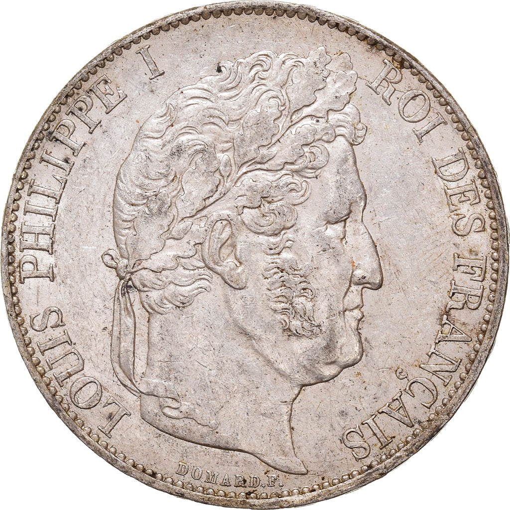 Coin, France, Louis-Philippe, 5 Francs, 1846, Lille, AU(50-53), Silver