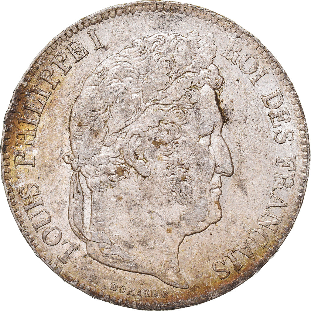 Coin, France, Louis-Philippe, 5 Francs, 1838, Lille, AU(50-53), Silver