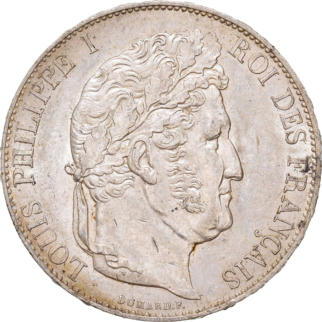 Munten, Frankrijk, Louis-Philippe, 5 Francs, 1847, Paris, PR, Zilver, KM:749.1