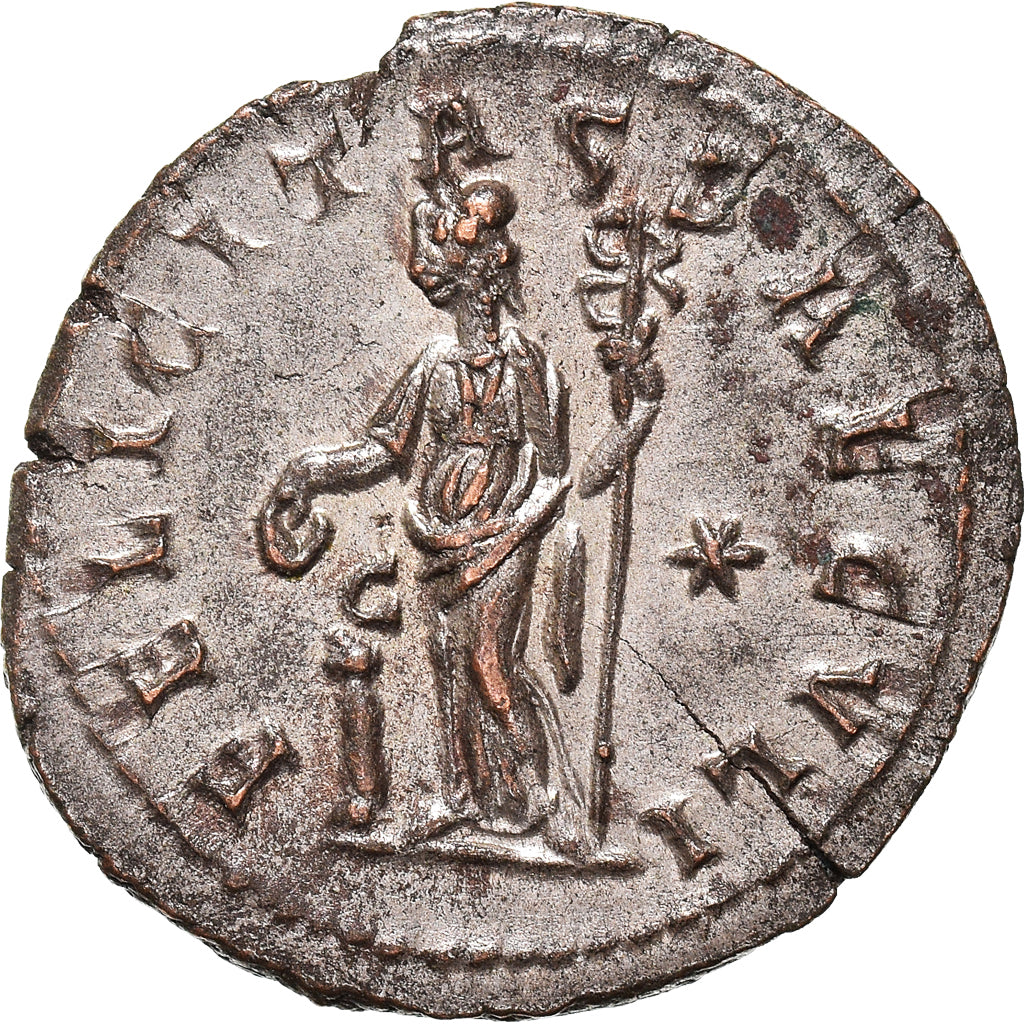 Coin, Tacitus, Antoninianus, 276, Lyon - Lugdunum, AU(55-58), Billon, RIC:21