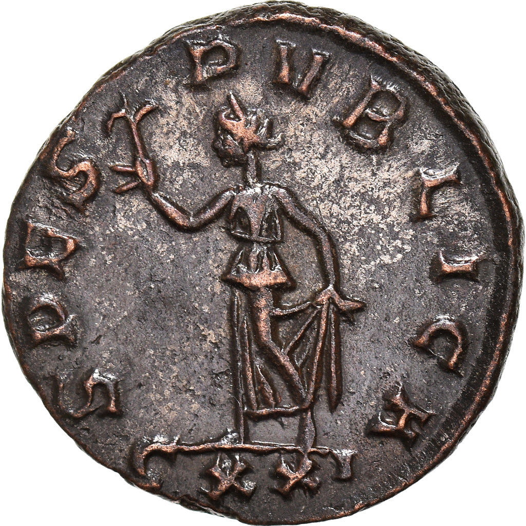 Moneta, Carus, Antoninianus, 282-283, Ticinum, SPL-, Biglione, RIC:82