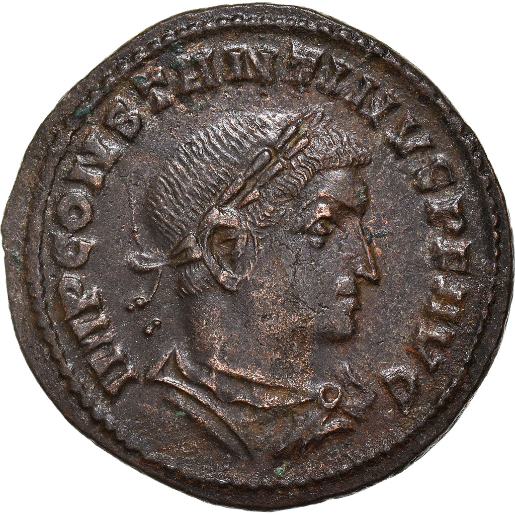 Moneta, Constantine I, Follis, 315, Lyon - Lugdunum, MS(60-62), Miedź, RIC:307