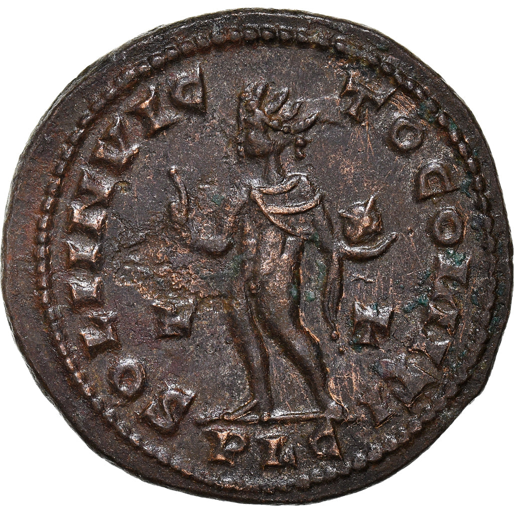 Moneta, Constantine I, Follis, 315, Lyon - Lugdunum, MS(60-62), Miedź, RIC:307