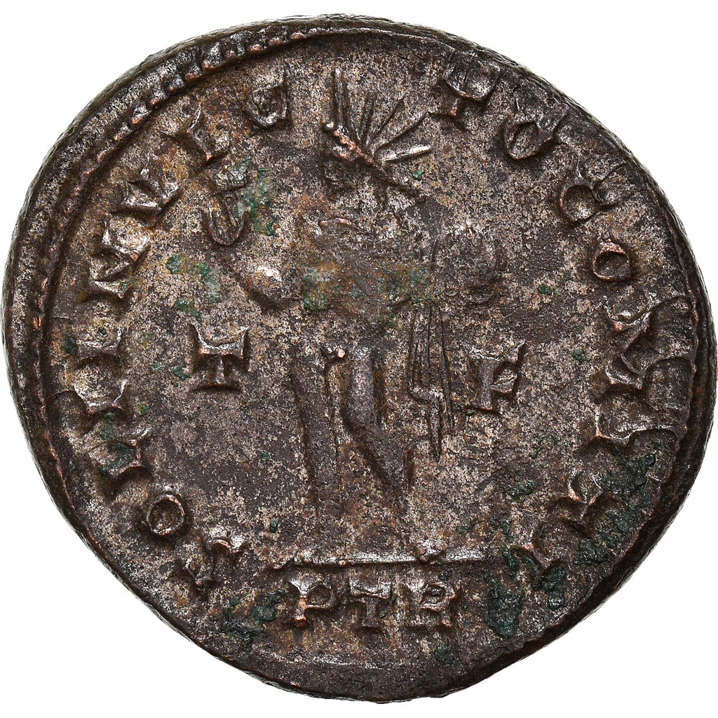 Monnaie, Constantin I, Follis, AD 310-313, Trèves, SUP, Cuivre, RIC:42