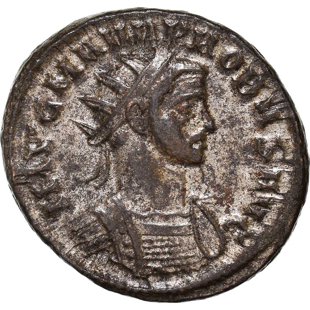 Münze, Probus, Antoninianus, 276-282, Ticinum, VZ+, Billon