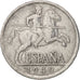 Spain, 5 Centimos, 1940, VF(30-35), Aluminum, KM:765