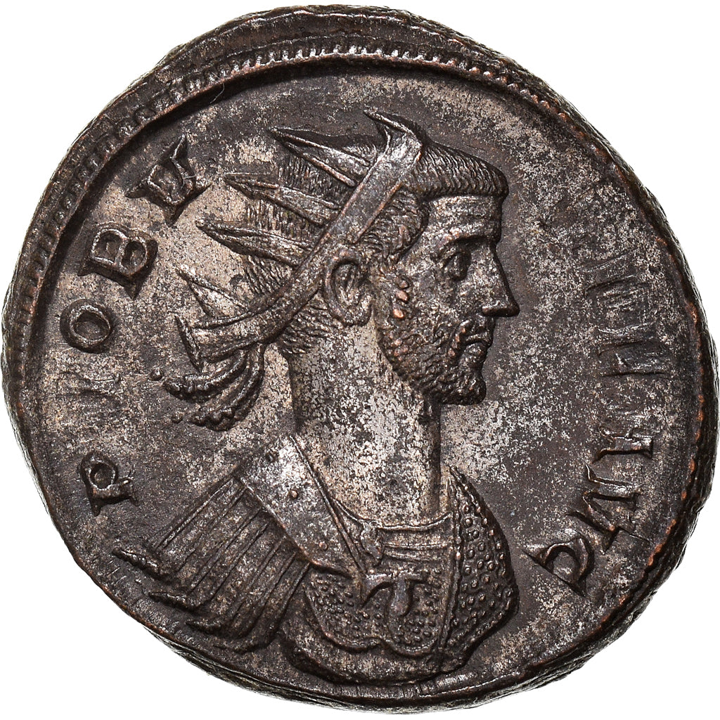 Coin, Probus, Aurelianus, 281, Roma, AU(55-58), Billon, RIC:253