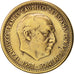 Spagna, Caudillo and regent, 2-1/2 Pesetas, 1953, BB, Alluminio-bronzo, KM:785