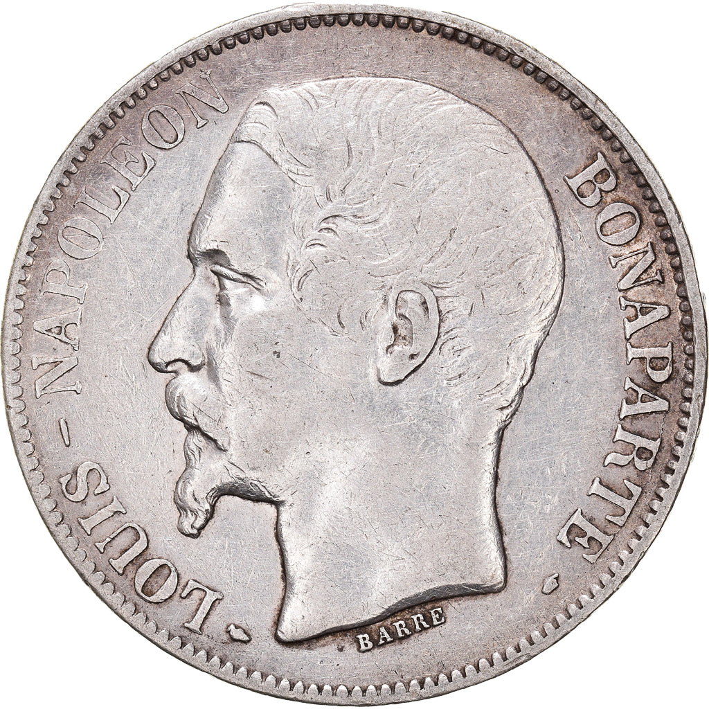 Monnaie, France, Napoléon III, 5 Francs, 1852, Paris, TB+, Argent, Gadoury:726