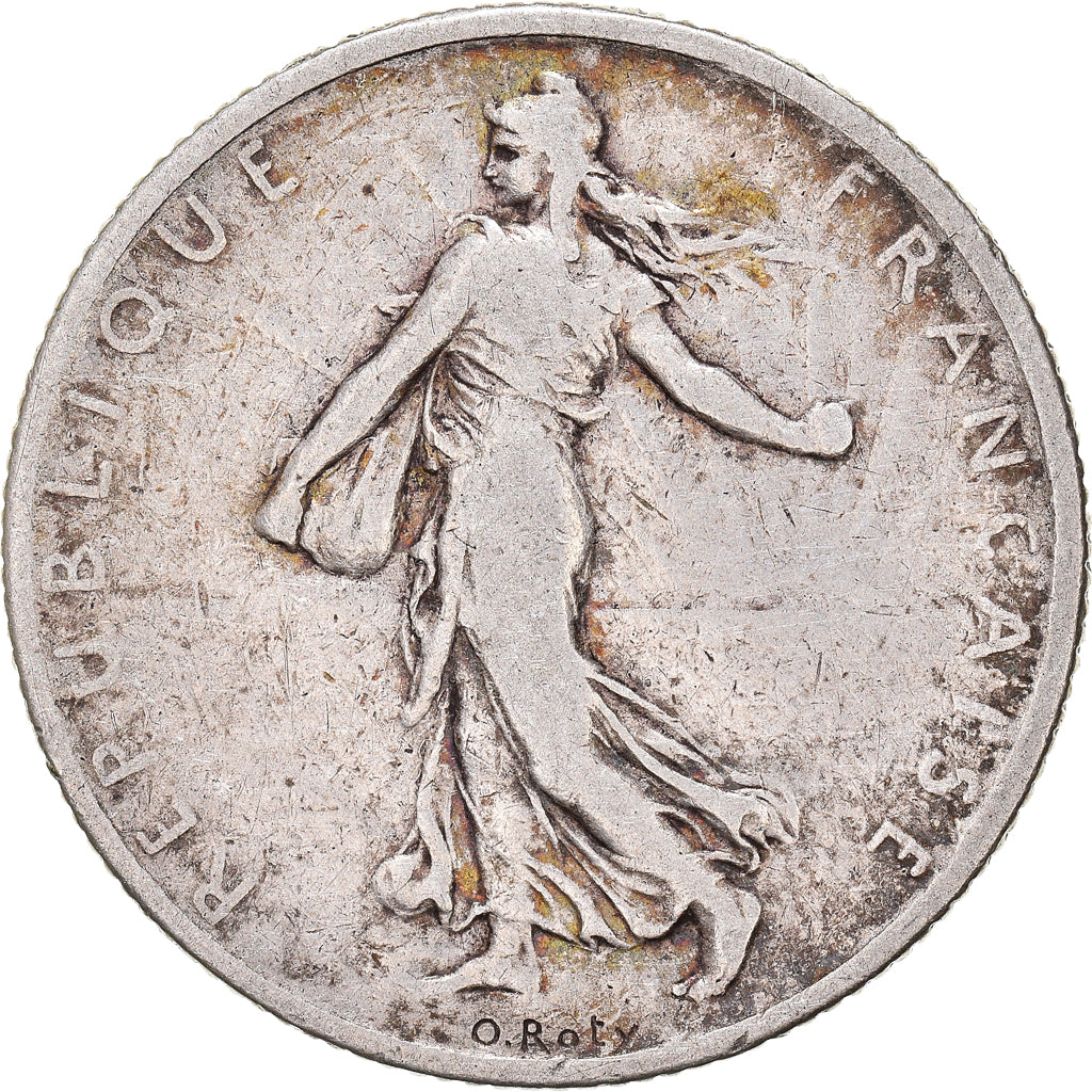 Coin, France, Semeuse, 2 Francs, 1900, Paris, VF(30-35), Silver, KM:845.1