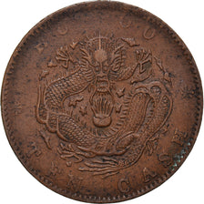 Monnaie, Chine, EMPIRE, Kuang-hs, 10 Cash, 1903, Tientsin, TTB, Cuivre, KM:4