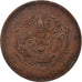 Monnaie, Chine, EMPIRE, Kuang-hs, 10 Cash, 1903, Tientsin, TTB, Cuivre, KM:4