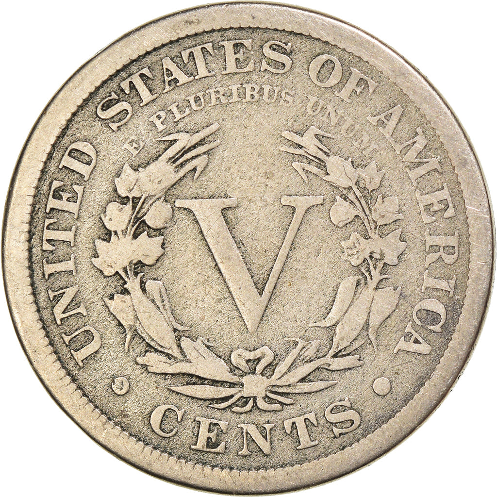 Münze, Vereinigte Staaten, Liberty Nickel, 5 Cents, 1884, U.S. Mint