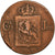 Moneda, Noruega, Carl XIV, Skilling, 1820, BC+, Cobre, KM:286