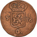 Coin, NETHERLANDS EAST INDIES, Duit, 1808, Dordrecht, VF(30-35), Copper, KM:76