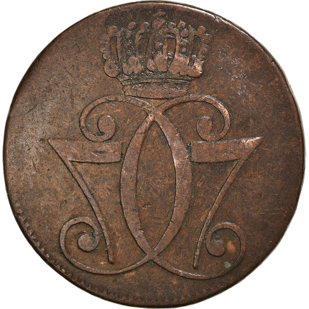 Moneta, Danimarca, Christian VII, Skilling, 1771, Copenhagen, MB+, Rame