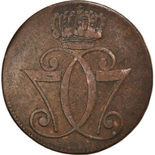 Moneta, Danimarca, Christian VII, Skilling, 1771, Copenhagen, MB+, Rame
