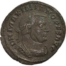 Monnaie, Maximien Hercule, Follis, 301-303, Lyon - Lugdunum, TTB+, Bronze