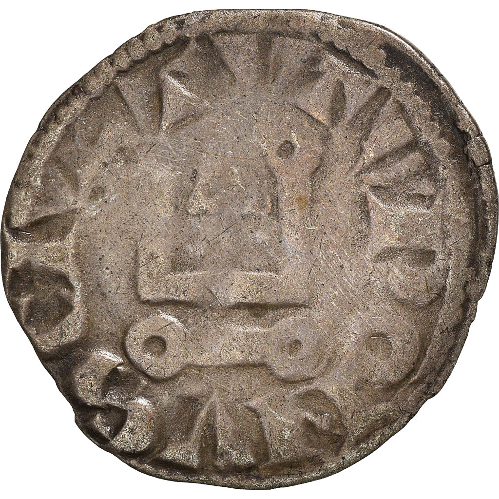 Munten, Frankrijk, Louis IX, Denier Tournois, FR+, Billon, Duplessy:193
