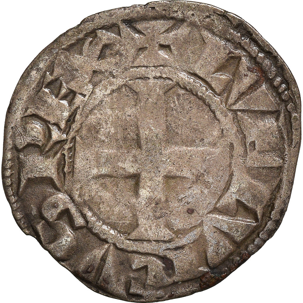Munten, Frankrijk, Louis IX, Denier Tournois, FR+, Billon, Duplessy:193