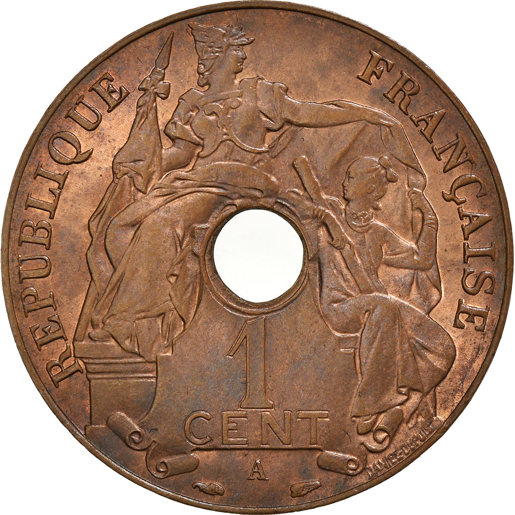 Monnaie, FRENCH INDO-CHINA, Cent, 1938, Paris, SUP+, Bronze, KM:12.1