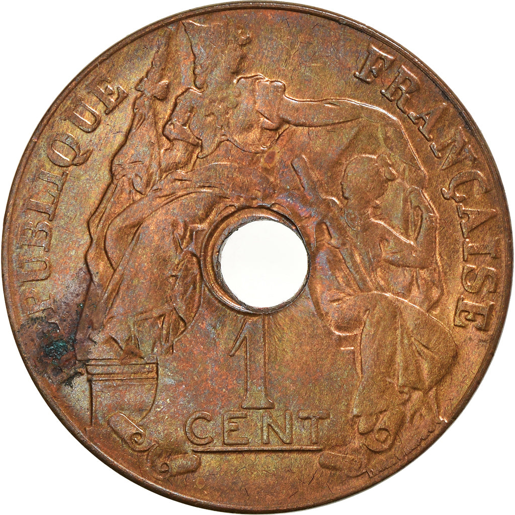 Monnaie, FRENCH INDO-CHINA, Cent, 1920, Paris, SUP, Bronze, KM:12.1, Lecompte:80